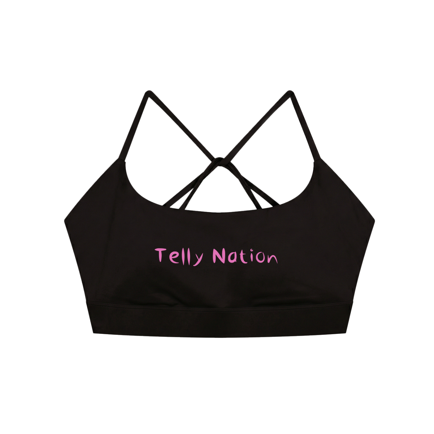 Strappy Criss Cross Yoga Sports Bra