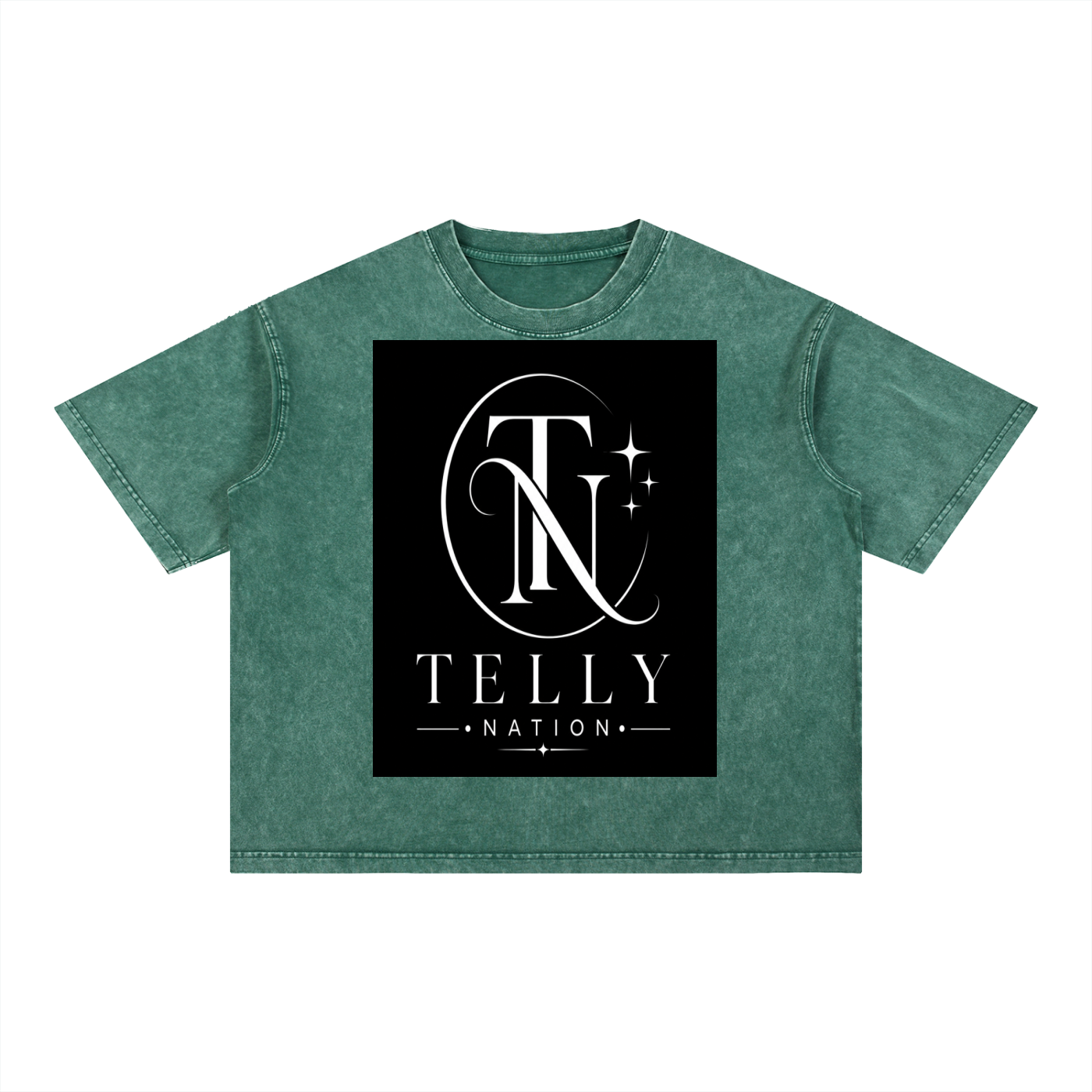 Mineral Wash Boxy Cotton T-Shirt